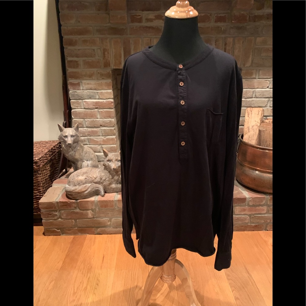 T-shirt Joe’s  Collection Button Top Long Sleeve